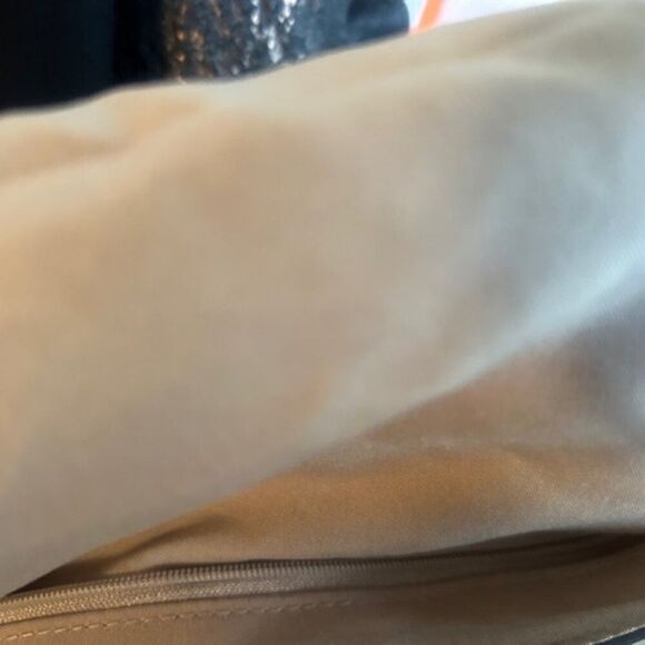 Nanette Lepore Riya Mineral Blue Top Handle crossbody Satchel W/Scarf bag - Picture 5 of 8